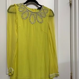 French Connection silk sequin mini dress